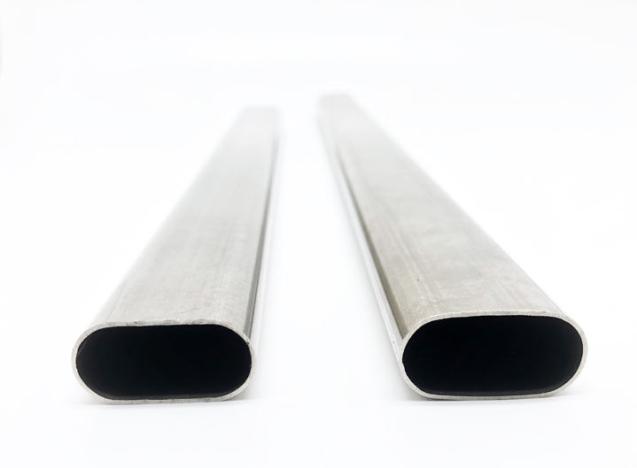 3 Inch Oval Stainless Steel Wardrobe Rail Pipe